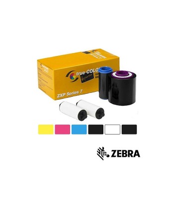 Ruban couleur YMCKO Zebra ZXP7 - 250 faces(800077-740EM) : 𝗗𝗶𝘀𝗽𝗼𝗻𝗶𝗯𝗹𝗲 𝗮𝘂 𝗖𝗮𝗺𝗲𝗿𝗼𝘂𝗻 , 𝗠𝗲𝗶𝗹𝗹𝗲𝘂𝗿𝘀 𝗣𝗿𝗶𝘅 , 𝗣𝗮𝗿𝘁𝗲𝗻𝗮𝗶𝗿𝗲 𝗢𝗳𝗳𝗶𝗰𝗶𝗲𝗹