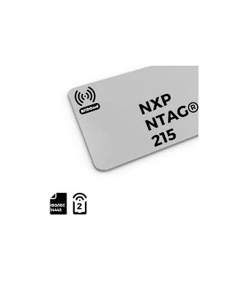 Lot de 100 Cartes NFC NTAG215 NXP