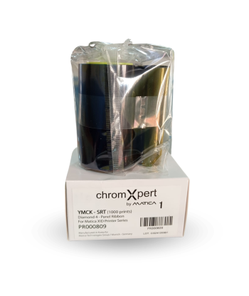 Film de Retransfert ChromXpert YMCK-SRT pour 1 000 impressions par rouleau