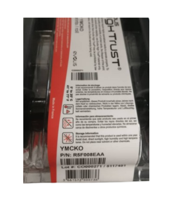 YMCKO Color Ribbon - 300 prints / roll