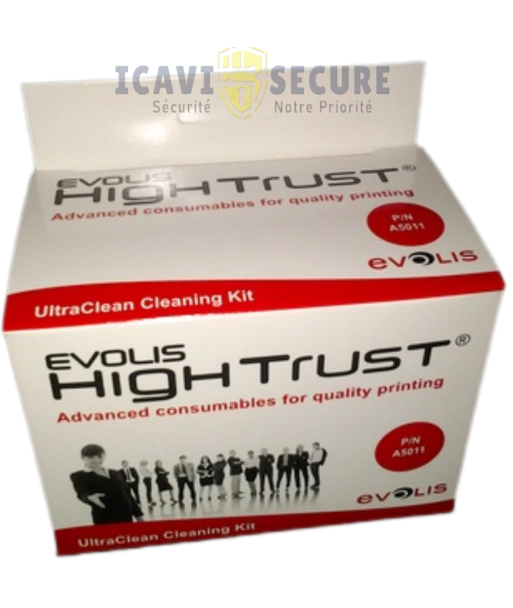 ULTRACLEAN CLEANING KIT - 5 pre-saturated cards, 5 swabs, wipes (dispenser)