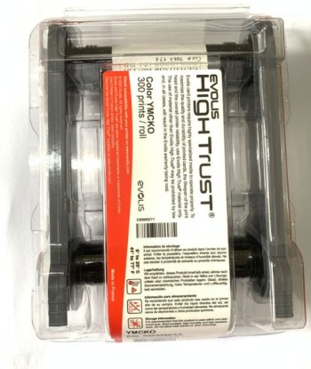 YMCKO Color Ribbon - 300 prints / roll