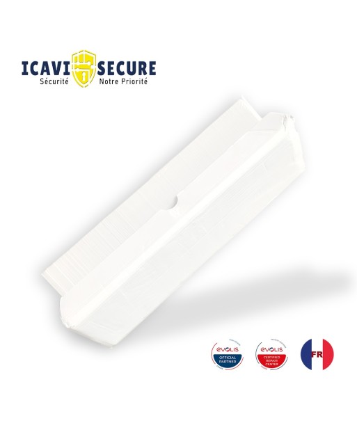 Lot de 500 cartes pvc blanches de référence C4501