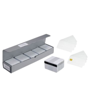 PVC BLANK REWRITABLE CARDS (BLUE)