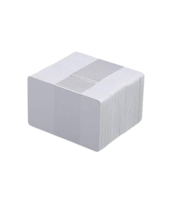 PVC BLANK CARDS - WHITE - 30 MIL - 5 packs of 100 cards (C4001)