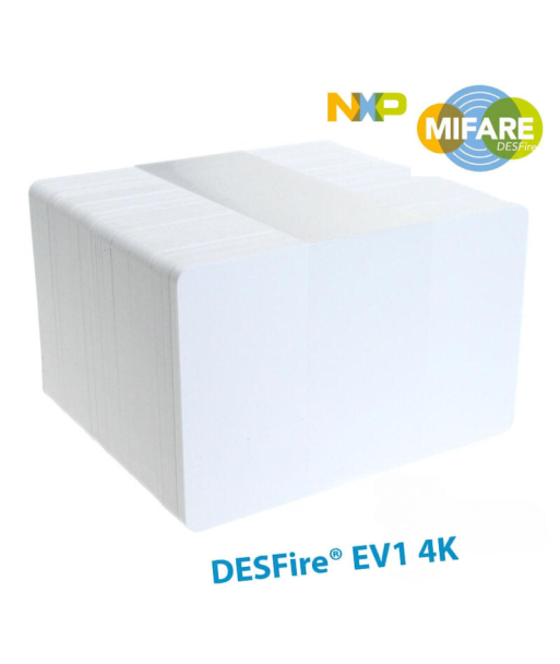 Cartes RFID MIFARE DesFire EV1 4K  (Lot de 100 )  |  Disponible au cameroun, meileurs prix